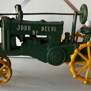Vintage Cast-iron John Deere OP Tractor